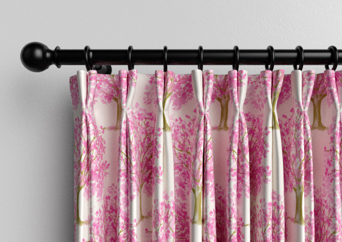 Classic Woodland, Pink Blossom - Made to Measure Curtains - Image 10